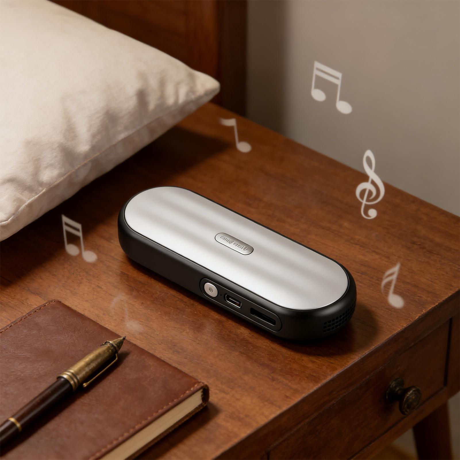 مكبر صوت على شكل وسادة بتقنية  - مراجعة Bone Conduction Pillow Speaker Sleep Aid وسعره
