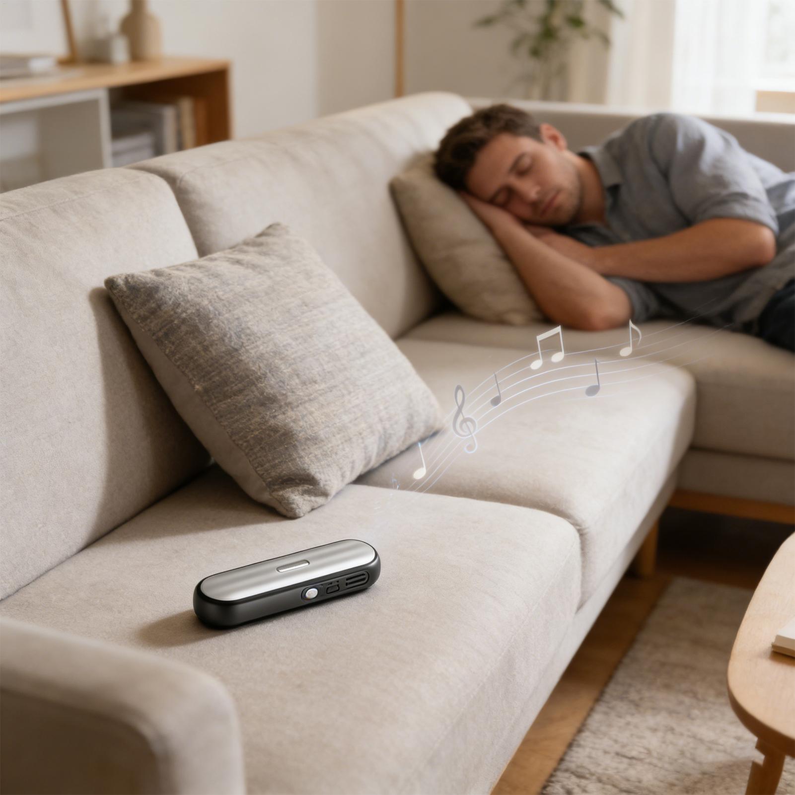 مكبر صوت على شكل وسادة بتقنية  - مراجعة Bone Conduction Pillow Speaker Sleep Aid وسعره