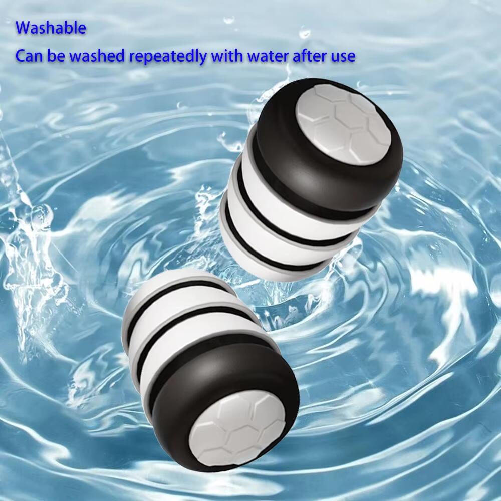 سدادات أذن ناعمة مصنوعة من الس - مراجعة Waterproof Swimming Earplugs Silicone وسعره