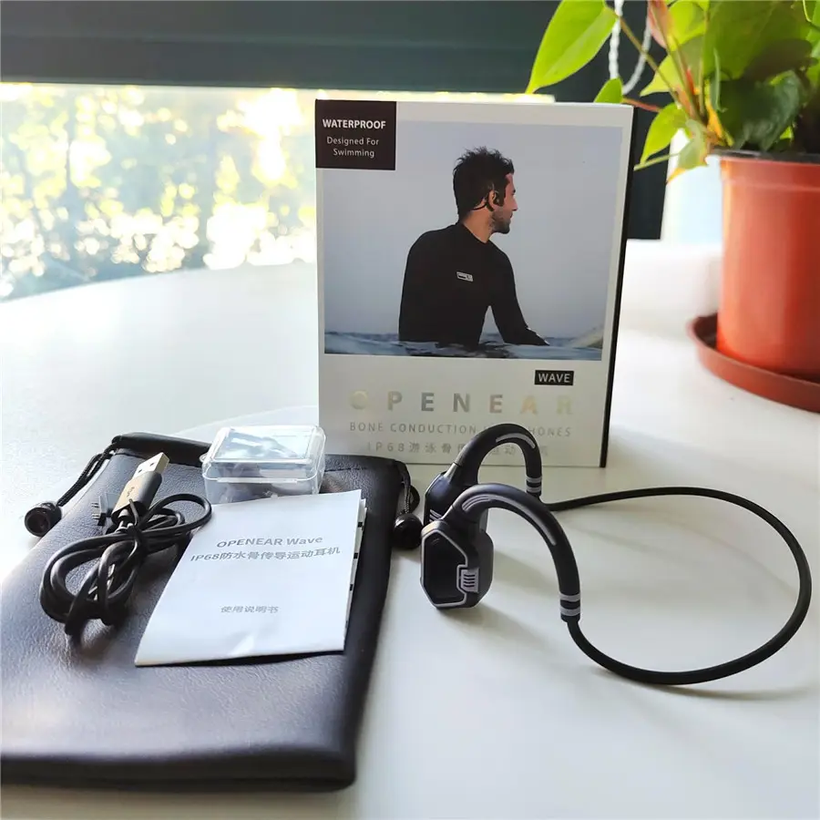 سماعة ستيريو لاسلكية بلوتوث ،  - مراجعة Sports Headband With Bone Conduction وسعره