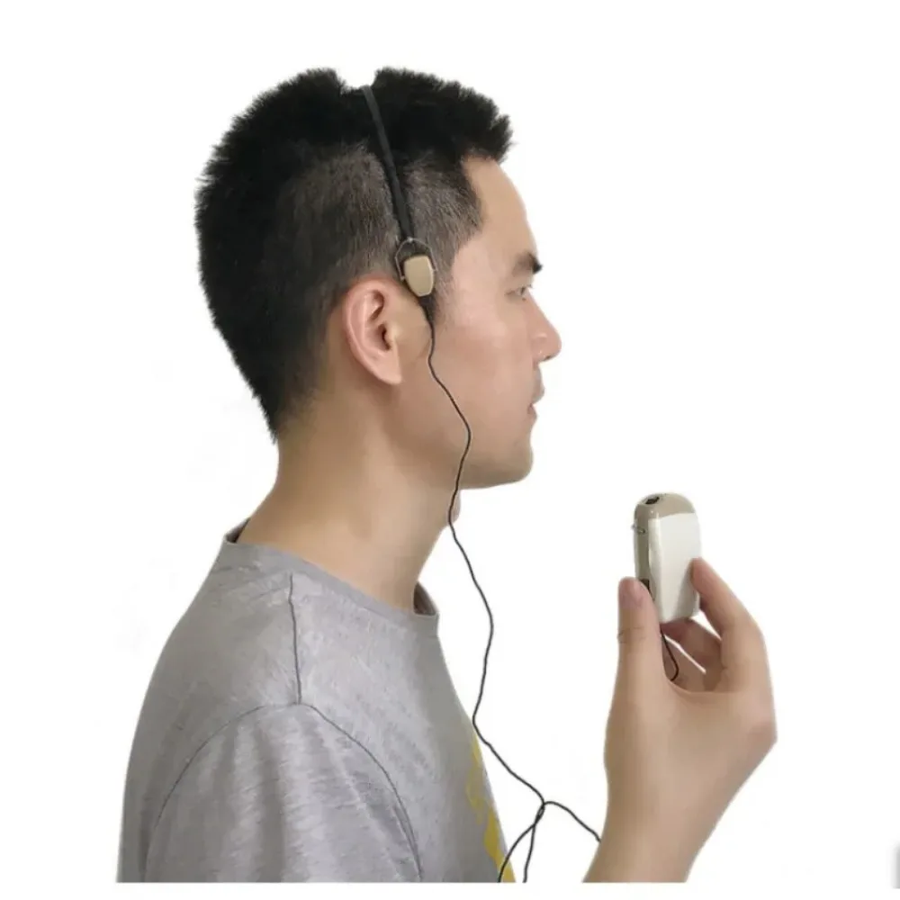 العظام موصل استقبال السمع العظ - مراجعة Bone Conduction Hearing Aid Amplifier وسعره