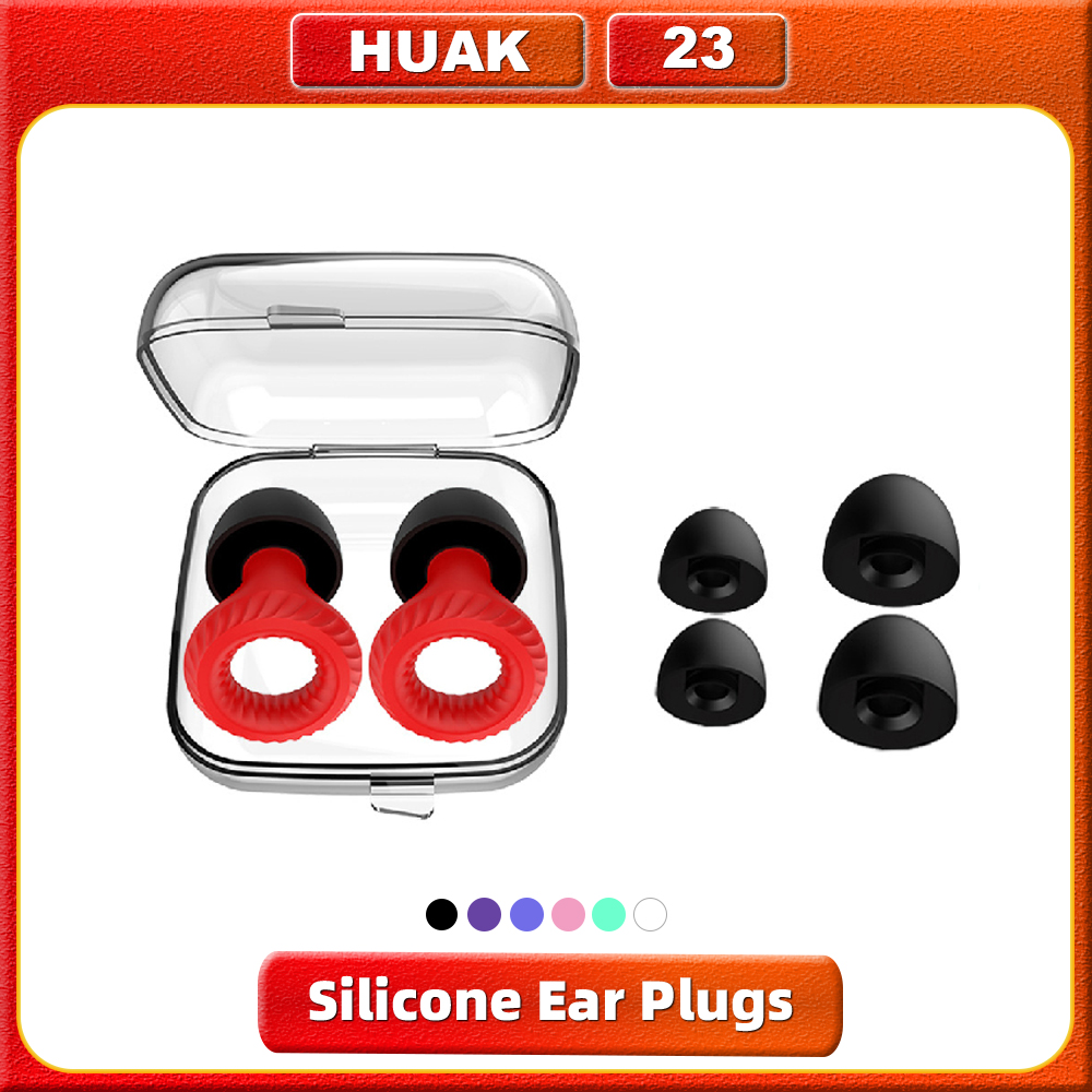 سدادات أذن من السيليكون مضادة  - مراجعة Waterproof Swimming Earplugs Silicone وسعره